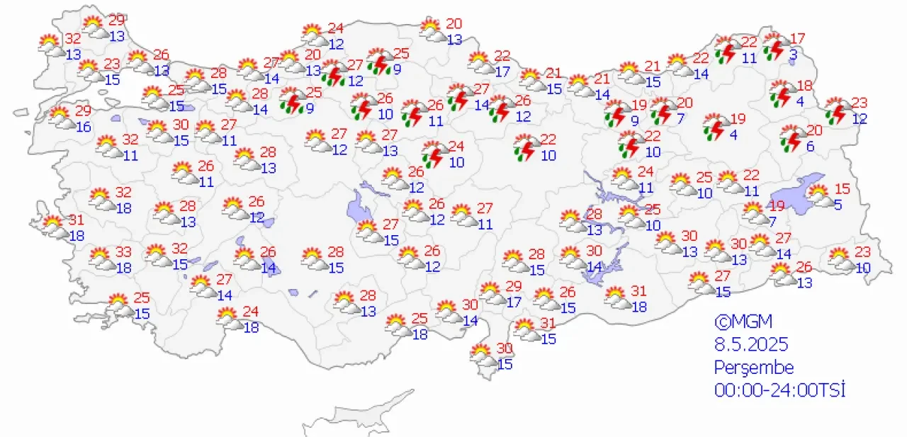 Bahar havası geliyor! Sıcaklıklar 27 dereceye kadar çıkacak 12