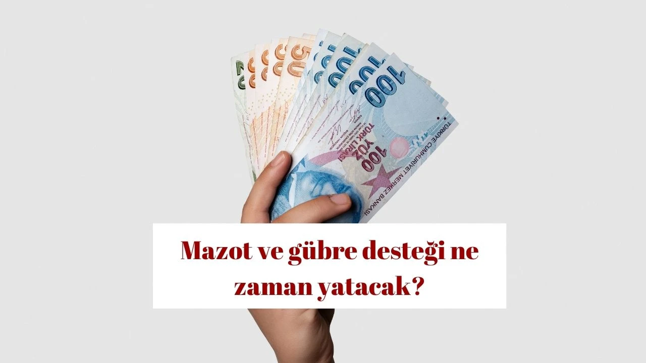 2025 Yılı Mazot ve Gübre Desteği Ödemeleri İçin Tarih Belli Oldu! Tarımsal Destek Ödemeleri Hangi İllere Yattı?