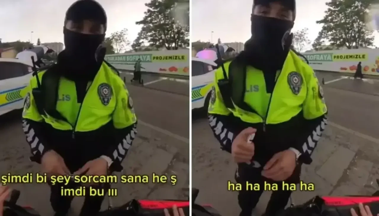 Trafik polisi, dilden dile dolaşan şehir efsanesini böyle çürüttü