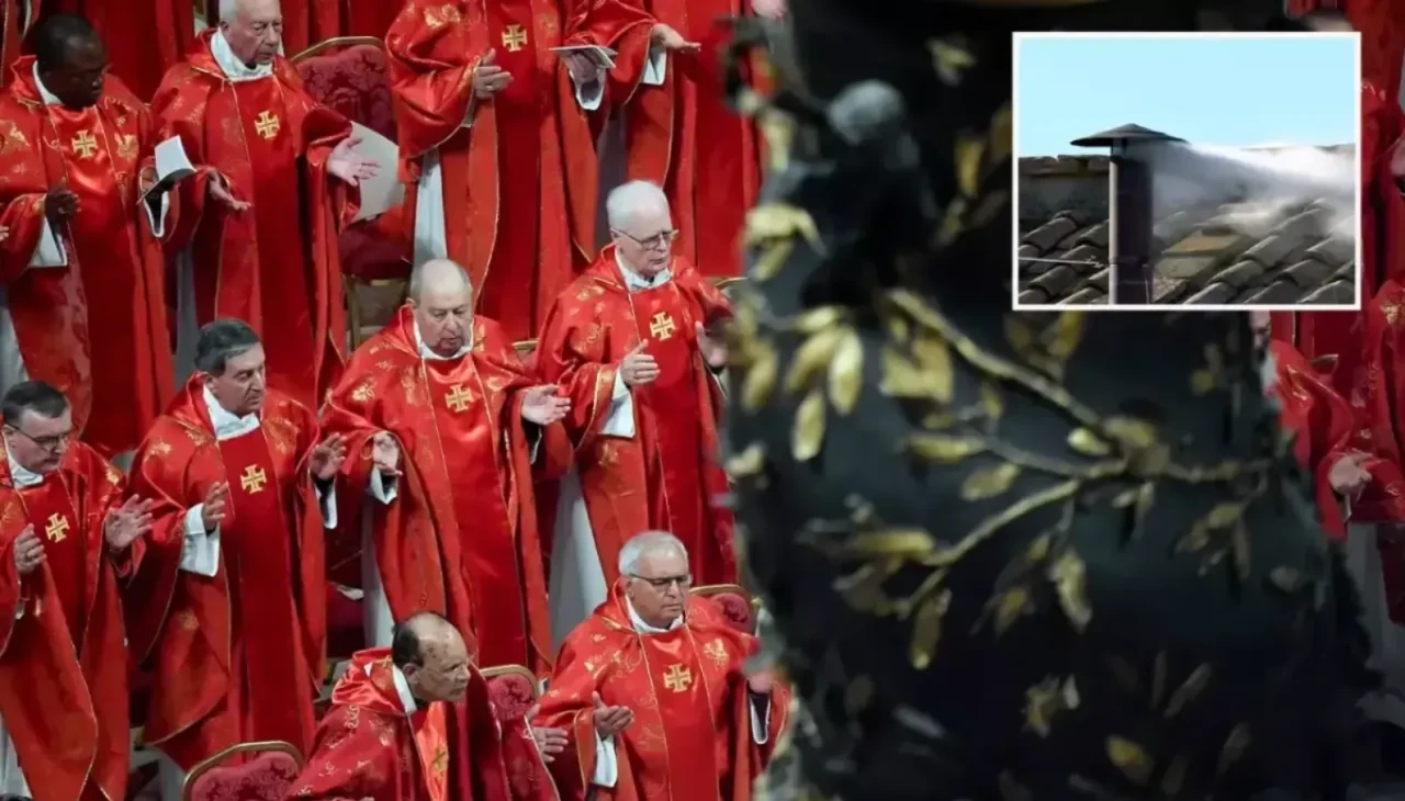 Yeni papa seçildi, Vatikan'da beyaz duman görüldü!