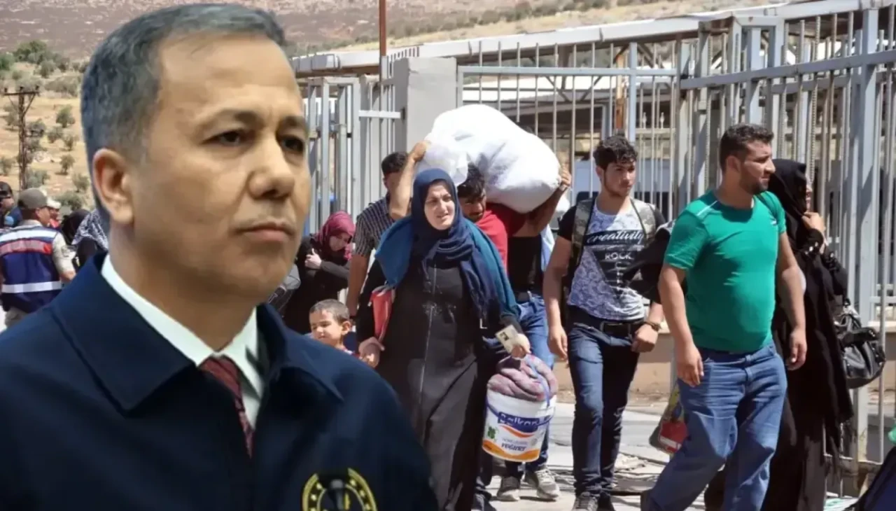 Bakan Yerlikaya net rakam verdi! İşte Esad'dan sonra ülkesine dönen Suriyeli sayısı