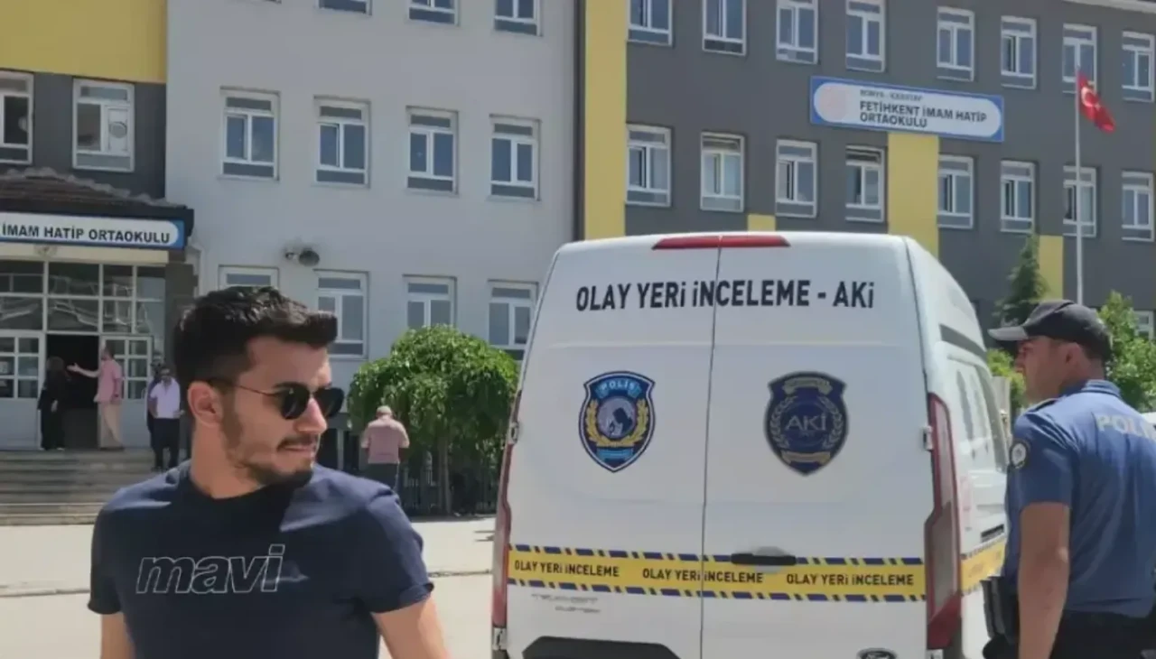 Konya'daki okulda kanlı olay! Rehberlik öğretmeni silahla vurularak öldürüldü