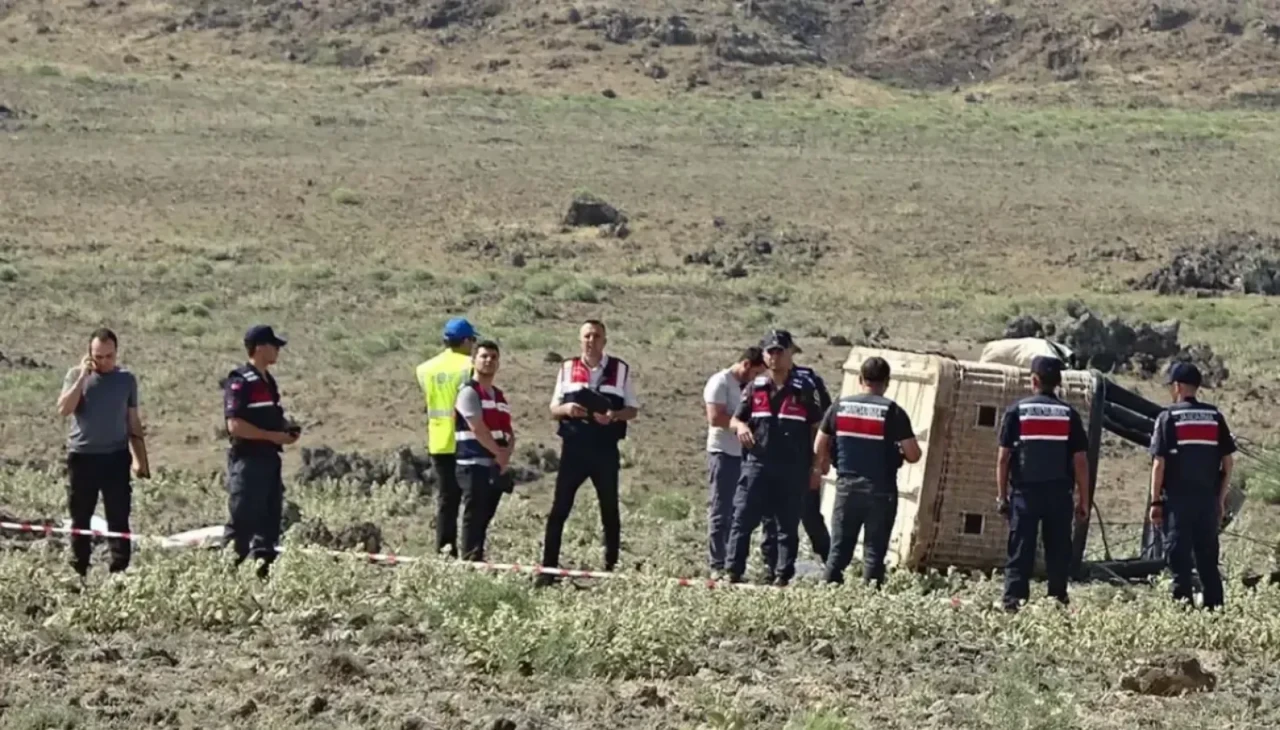 Aksaray'da 2 sıcak hava balonu düştü! Ölü ve yaralılar var