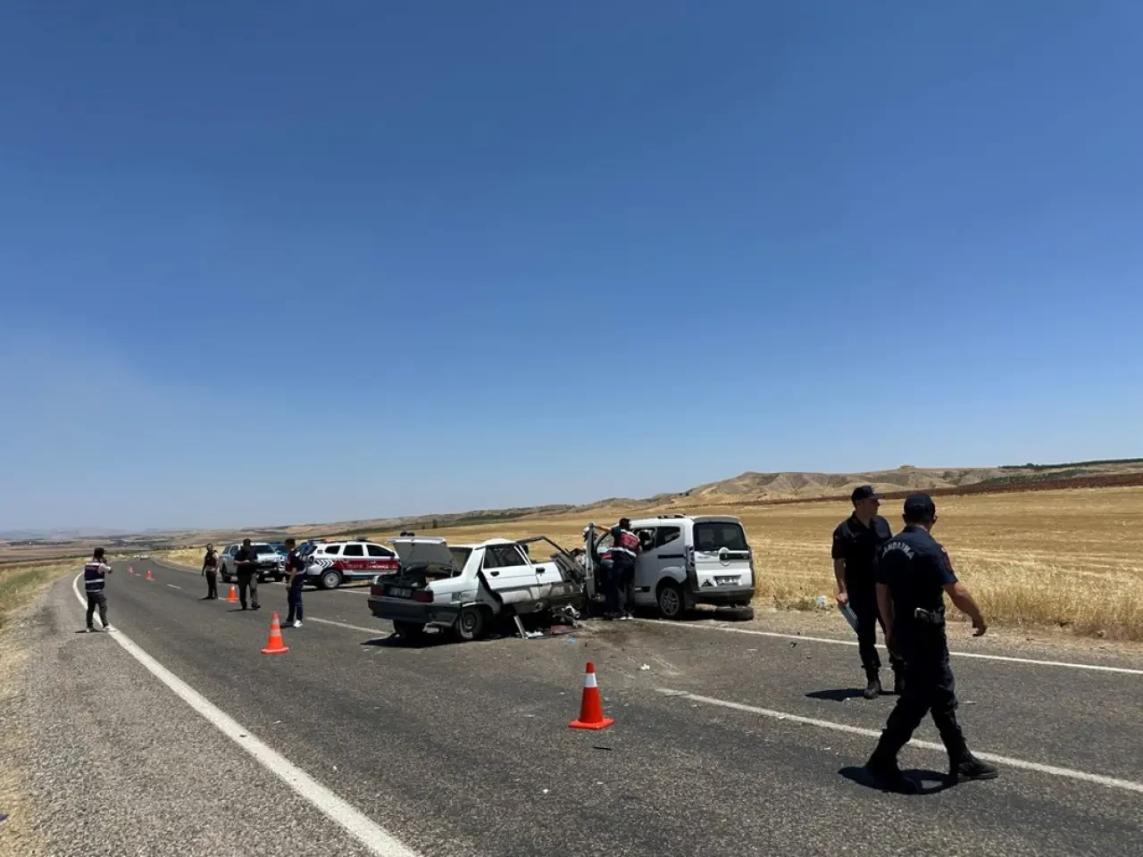 Adıyaman'da trafik kazası: 4 kişi hayatını kaybetti