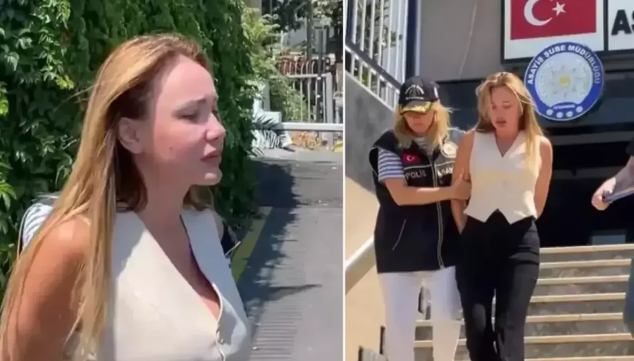 Gözaltına alınan ünlü oyuncu Meral Kaplan, gözyaşları içinde adliyeye sevk edildi