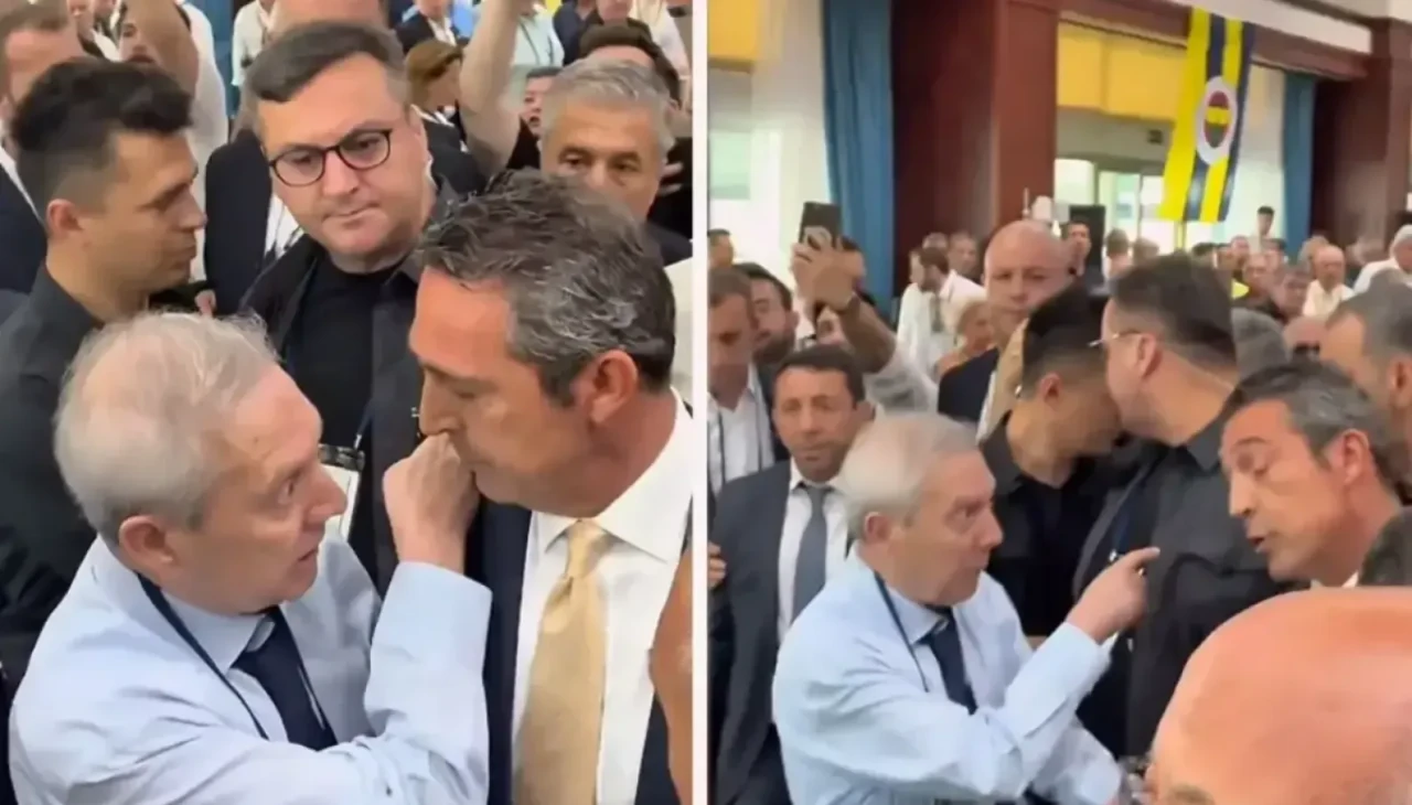 Fenerbahçe Yüksek Divan Kurulu'nda olay! Ali Koç ve Aziz Yıldırım kafa kafaya geldi