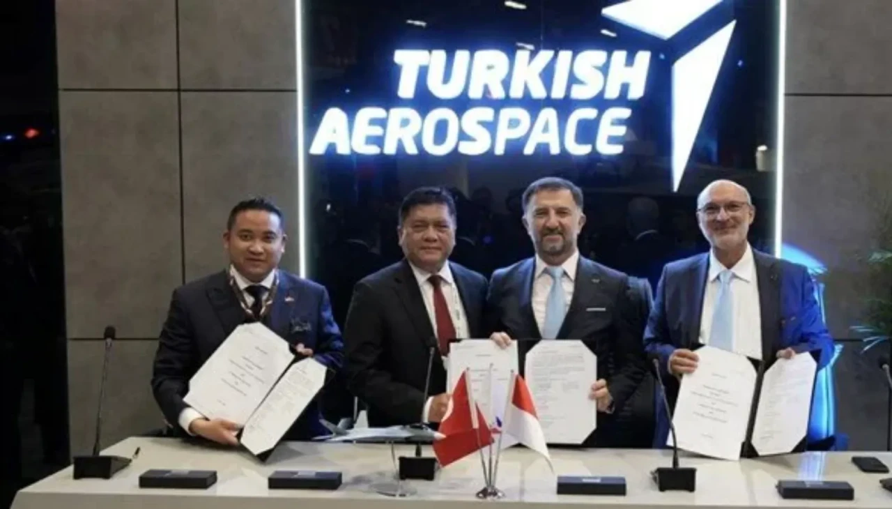 Türkiye için tarihi anlaşma! Endonezya ile 48 adet KAAN için imzalar atıldı