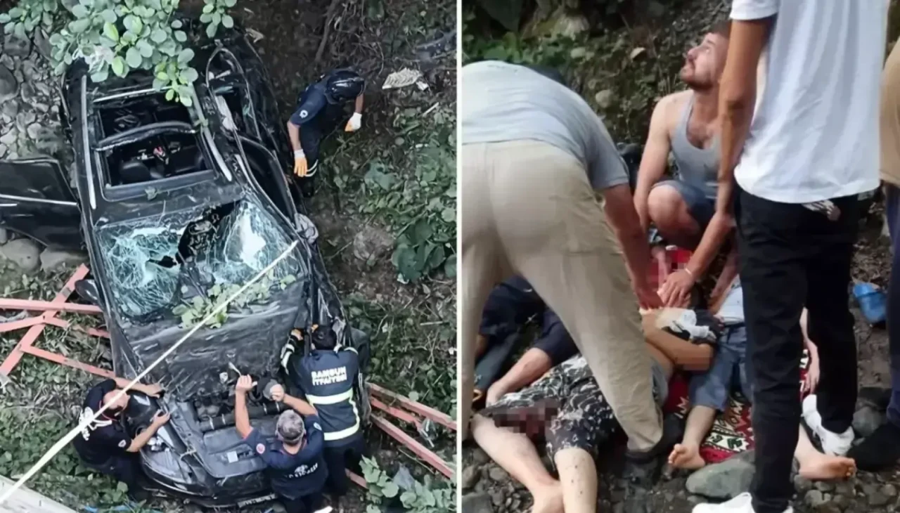 Samsun'da kahreden kaza! 12 yaşındaki çocuk direksiyona geçti, sonrası facia