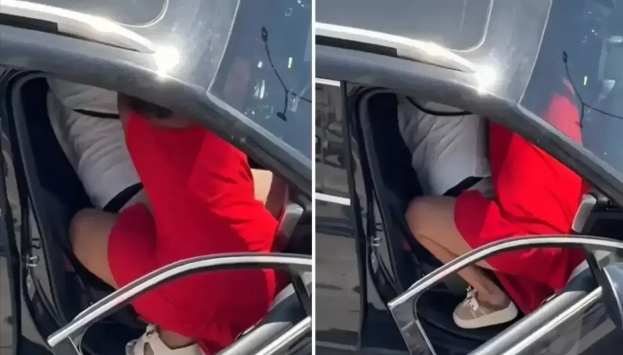 Dehşet anları kamerada! Genç kadın, nişanlısını böyle bıçakladı