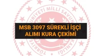 MSB işçi alımı kura çekimi canlı yayını 2025: MSB 3.097 işçi alımı kura sonuçları isim listesi açıklandı mı? (Asil-yedek aday sorgulama)