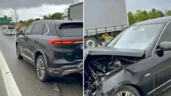 TOGG ile Mercedes çarpıştı, her gören aynı yorumu yaptı