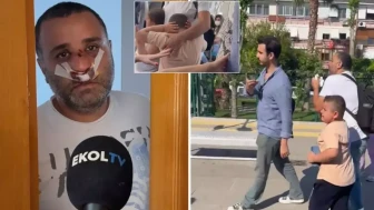 Çocuklarının gözü önünde dövülen baba sessizliğini bozdu