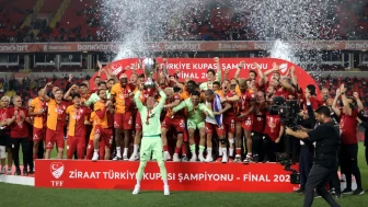 Trabzonspor'u yenen Galatasaray, Türkiye Kupası şampiyonu oldu