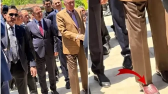 Cumhurbaşkanı Erdoğan'ın ayakkabısıyla ilgili iddiaya ilişkin İletişim Başkanlığından açıklama