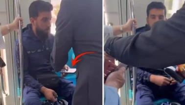 Marmaray sapığı! Yaptığı iğrenç olayı diğer yolcular fark etti