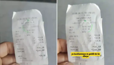 Gurbetçi yemek hesabını görünce şoke oldu: Kazıklanmaya mı geldik?