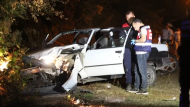 Otomobil ile motosiklet çarpıştı: 1 ölü
