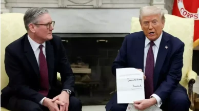 ABD Başkanı Donald Trump, "Dünyayı sarsacak" dediği açıklamasını yaptı
