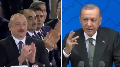 Aliyev'in bakışlara dikkat! Erdoğan, masadaki diğer lideri unutmadı: Üç devlet tek millet