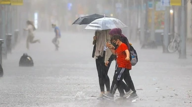 Meteoroloji'den 19 ile sarı kodlu uyarı: Sağanak etkili olacak