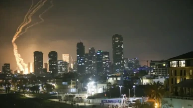 İran karşı saldırıya geçti! İsrail'e yüzlerce füze fırlatıldı, Kudüs ve Tel Aviv’de patlama sesleri duyuluyor