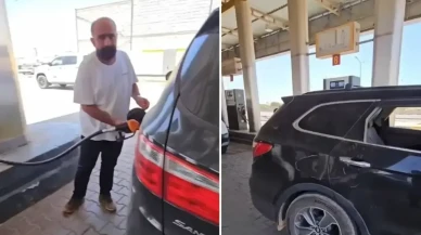 Aracının deposunu fulledi, ödediği paraya inanamadı