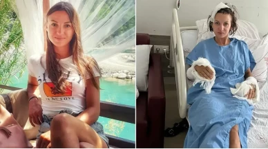 Ukrayna asıllı kadın sopalı saldırıya uğradı
