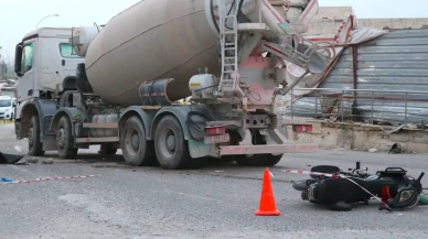 Feci kaza! Beton mikseri ile motosiklet çarpıştı: 2 ölü