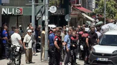 Kadın polise tekme attı, ortalık karıştı: Çok sayıda gözaltı var