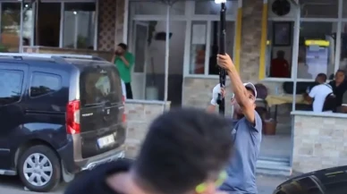 Sokak röportajında dehşet saçtı, tüfekle ateş açtı