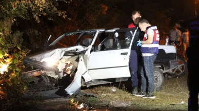 Otomobil ile motosiklet çarpıştı: 1 ölü