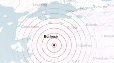 Balıkesir'de 6.1 büyüklüğünde deprem!