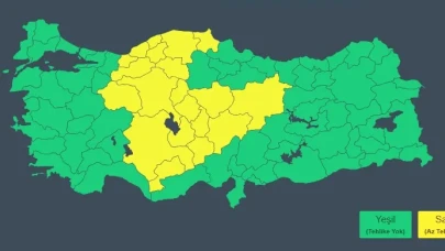 Meteoroloji Genel Müdürlüğü sarı kod ile uyardı!