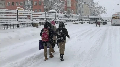 Ankara'da eğitime kar molası!