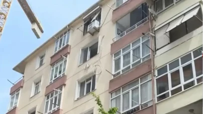 Kolonları patladı! İstanbul'da 96 daireli siteye tahliye