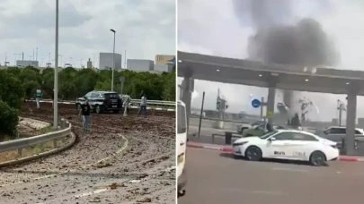 Husiler, İsrail'in kalbini vurdu! Havalimanında patlamalar yaşanıyor!