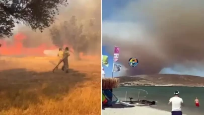 Türkiye'nin turizm cenneti alev alev yanıyor! Tahliyeler başladı