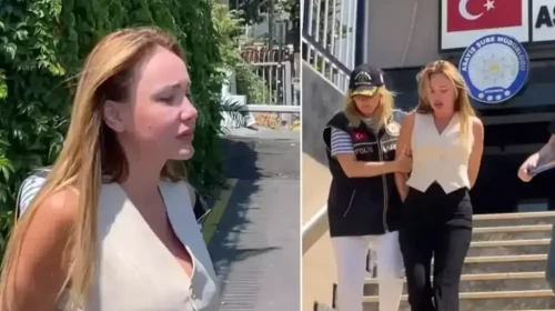 Gözaltına alınan ünlü oyuncu gözyaşları içinde adliyeye sevk edildi
