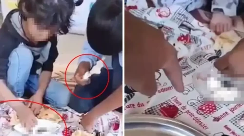 4 çocuğa hayvan dışkısı yediren utanmaza ödül gibi ceza
