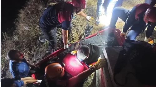 Elektrikli bisiklet köprüden dereye düştü: 1 ölü, 1 yaralı
