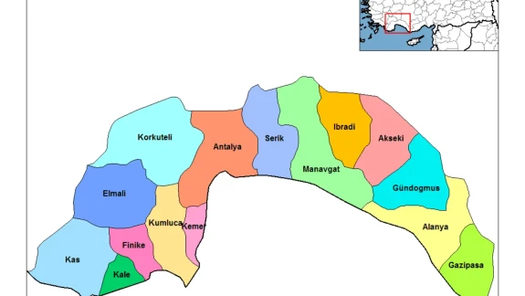 Antalya’nın 2 ilçesi il oluyor! 82 ve 83 numaralı plakalar kullanılacak