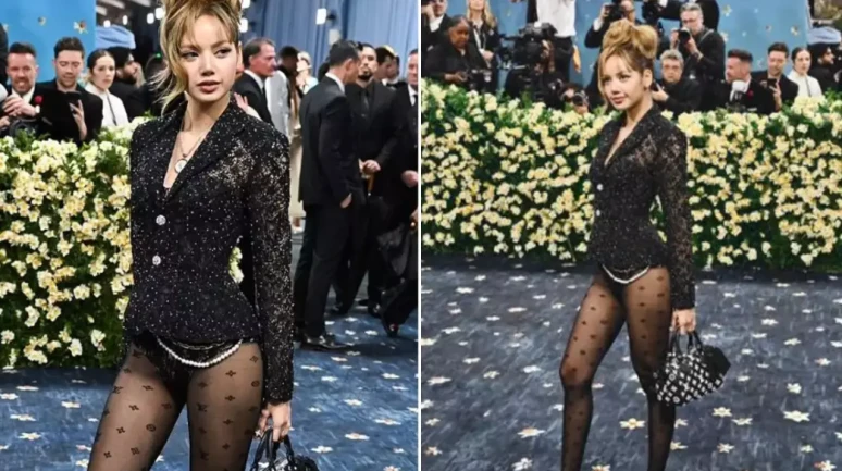 KPOP Yıldızı Lisa'nın Met Gala kıyafeti dikkat çekti!
