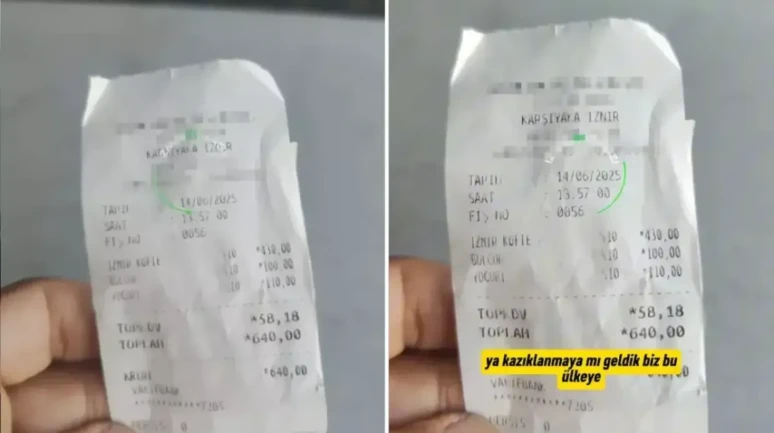 Gurbetçi yemek hesabını görünce şoke oldu: Kazıklanmaya mı geldik?
