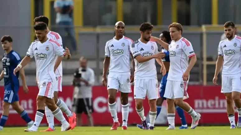 5 gollü hazırlık maçında Beşiktaş ilk yenilgisini yaşadı